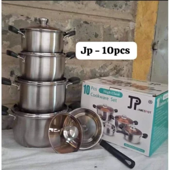 10PC James Pot Cookware Set