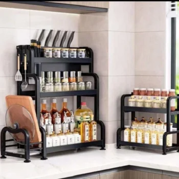 3 tier multi-functional spice rack