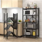 5-Tier Foldable Kitchen Rack