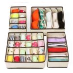 4Pcs Innerwear Organizers With Dividers