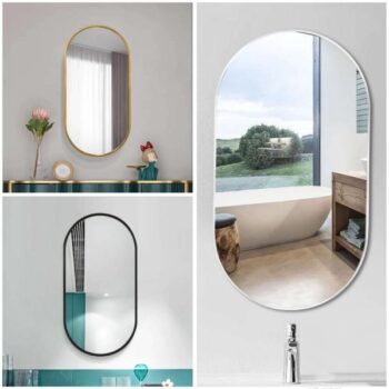 Oval Wall Mirror