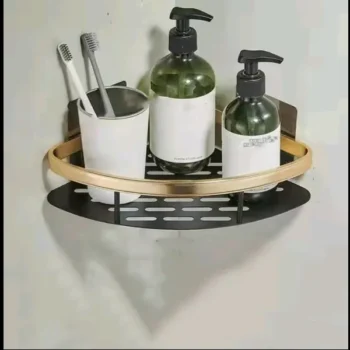 Aluminium Alloy Corner Bathroom Rack