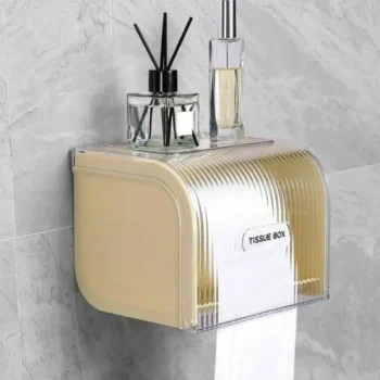 Luxury Wall-Mounted Toilet Tissue Box 