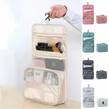 Foldable Make-Up/ Cosmetic Bag