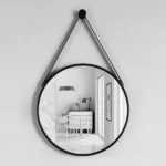 Round Hanging Mirror