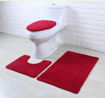 3-Piece Super Absorbent Bathroom Mat Set