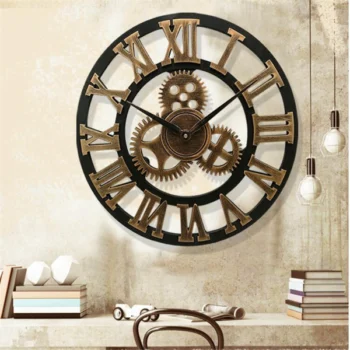 4 Gear Roman Vintage Wall Clock