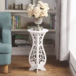 Quartered Decor/Coffee/Flower Table with Place Mat