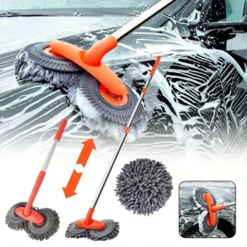 Double-Headed Car Cleaning Brush Mop