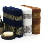 3 Piece Cotton Bath Towel Set
