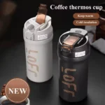 Thermos Cup with straw