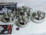 Bosch High-Quality Stainless Steel 8pcs Cookware Set 1 8pcs Cookware Set