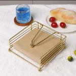 Luxury Metallic Serviette Holder