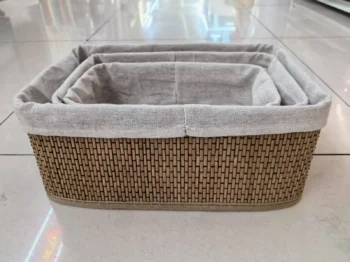 Organizing Wicker Baskets