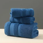 Combed Cotton Bath Towel Set