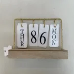 Desktop Calendar With Light