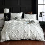 Pinch Pleat Pintuck Duvet Cover
