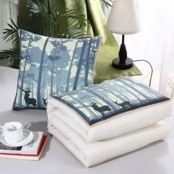 Pillow blanket for couch