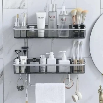 Big size acrylic bathroom organizer