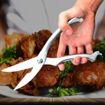 High quality kitchen steel scissors