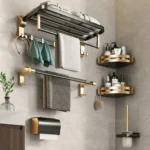 Bath Towel Storage Rack Set