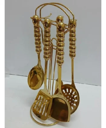 Shopping Cart 3 Gold Vanished Serving Spoon Set