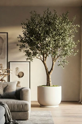 Olive Plant with Fruits