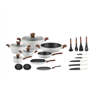23PC Edenburg Cookware Set