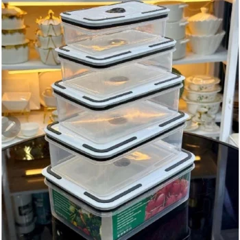 Shopping Cart 27 5 in 1 Fridge Containers Set