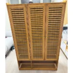Bamboo Shoe Cabinet (3)