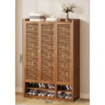 Bamboo Shoe Cabinet (3)