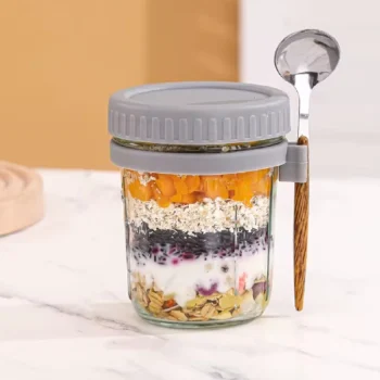 4PC Set Overnight Oats Jar
