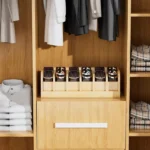 Premium Bamboo Belt Organizer