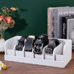 Premium Bamboo Belt Organizer