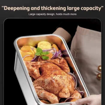 stainless steel food container